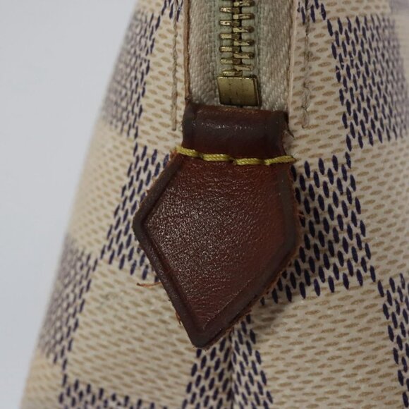 LOUIS VUITTON Damier Azur Pochette Cosmetic PM Pouch - Picture 8 of 16